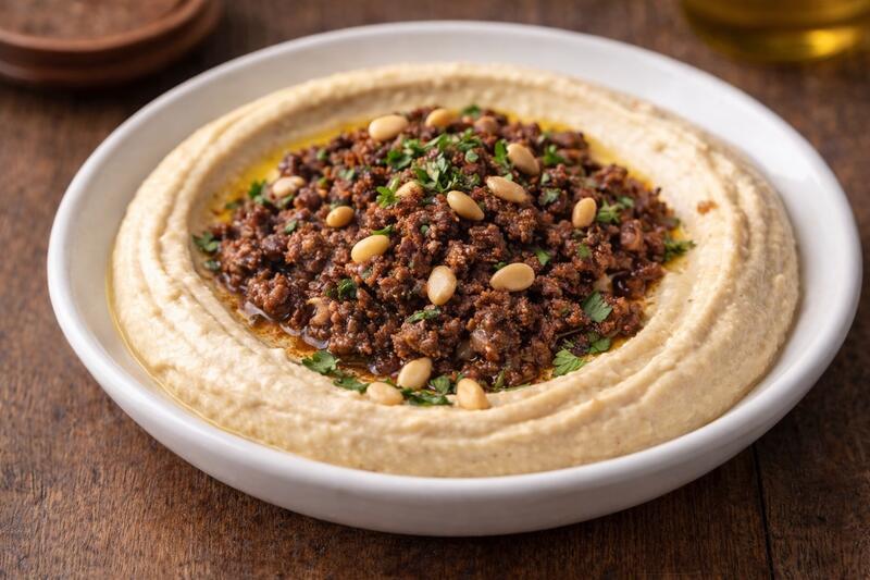 Hummus w Meat